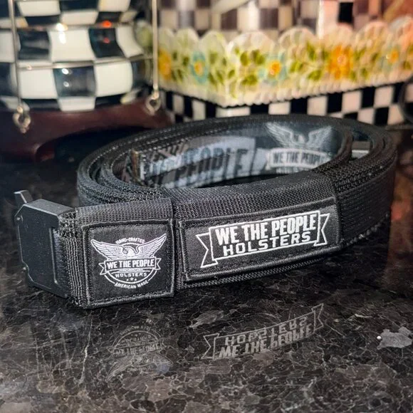 WE THE PEOPLE HOLSTER TACTICAL GUN BELT w/Talon Buckle XXL 48-52